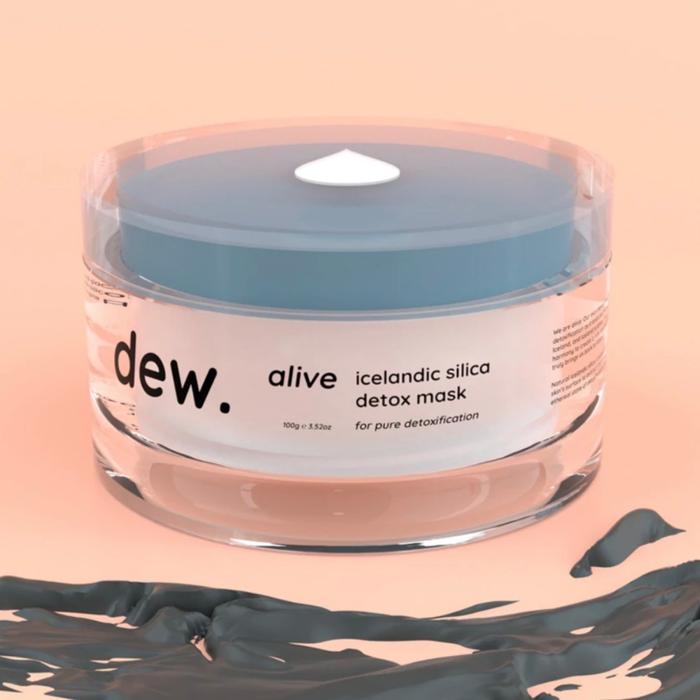 💄 SALE💄 NIB DEW Alive Icelandic Silica Detox Mask - Picture 15 of 15